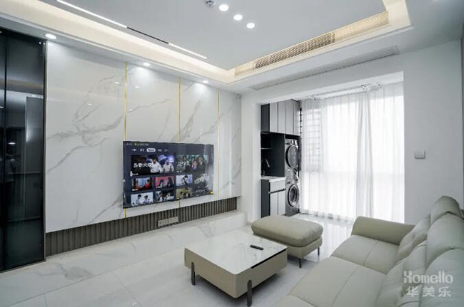 95㎡簡約風(fēng)三居室，超實用橫廳布局，讓生活有節(jié)奏又舒適